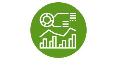 stylized set of charts