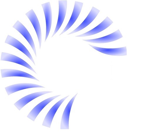 blue swirl logo